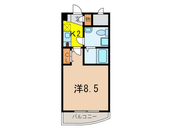 セレニテ甲子園の物件間取画像